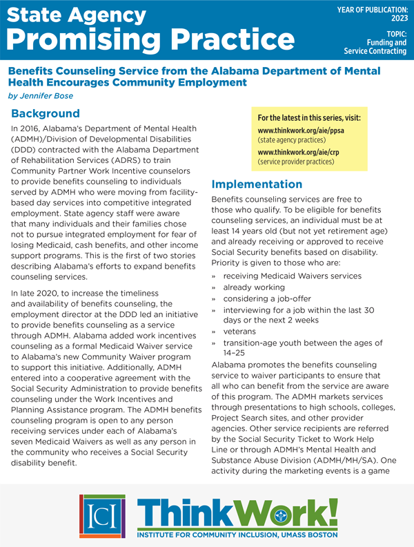 State Agency Promising Practices publication thumbnail